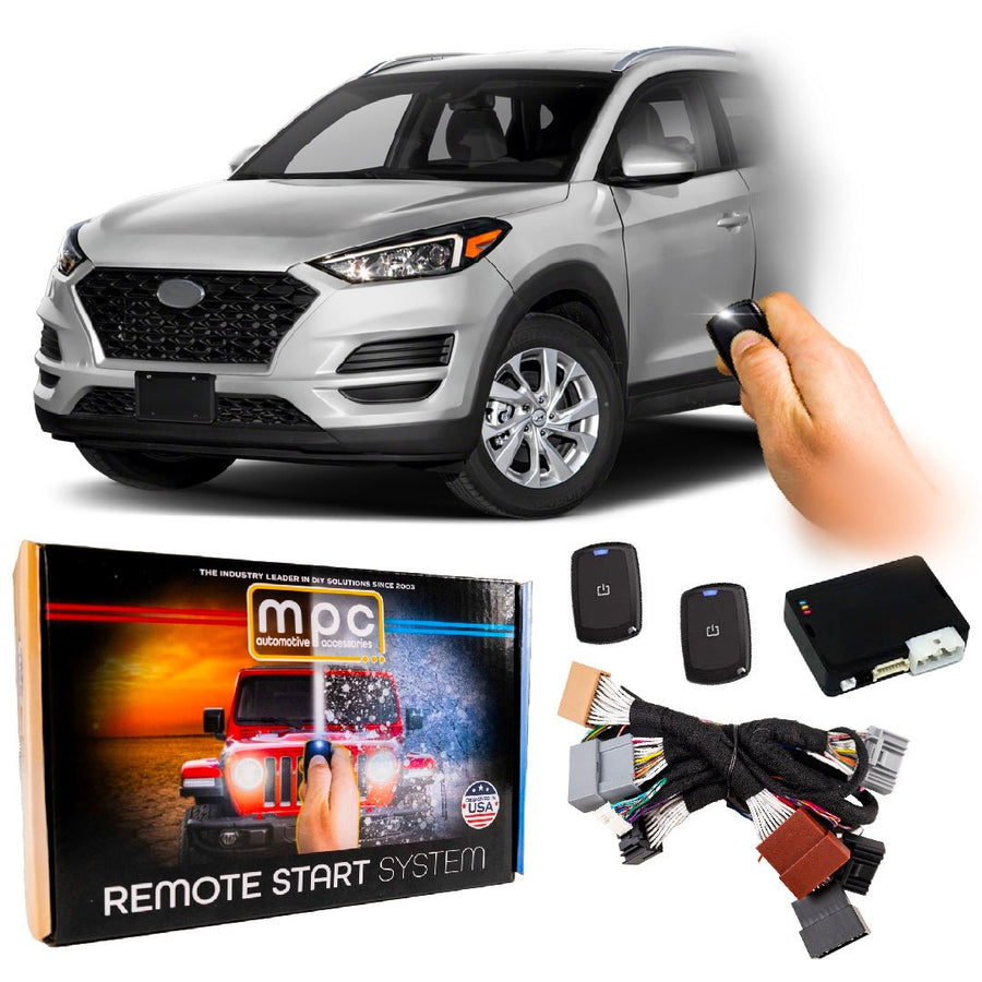 Remote Start Kit For Hyundai Tucson 2017 - 2021 | Plug & Play | w/ 1 - Button Fobs - MyPushcart