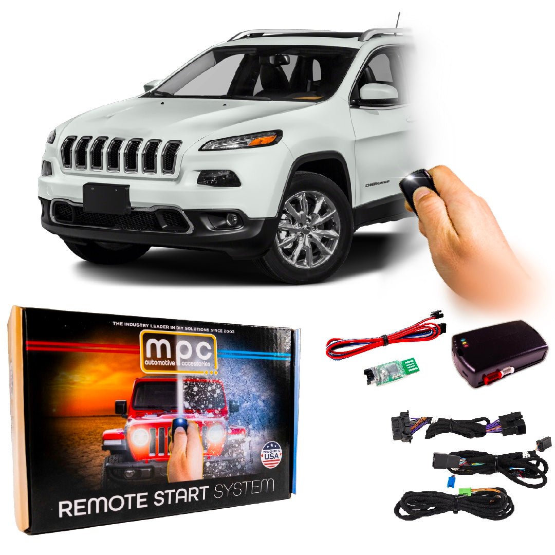 Remote Start Kit For Jeep Cherokee 2014 - 2018 | Plug and Play | Lock 3X to Start - MyPushcart