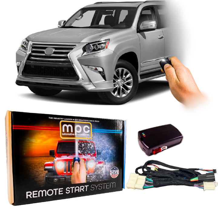 Remote Start Kit For Lexus GX460 2010 - 2019 | Plug and Play | Lock 3X to Start - MyPushcart