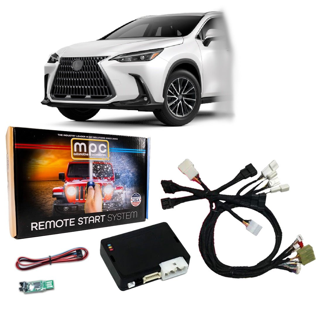 Remote Start Kit For Lexus NX250 2023 2024 | Plug & Play | Push Lock 3X To Start - MyPushcart