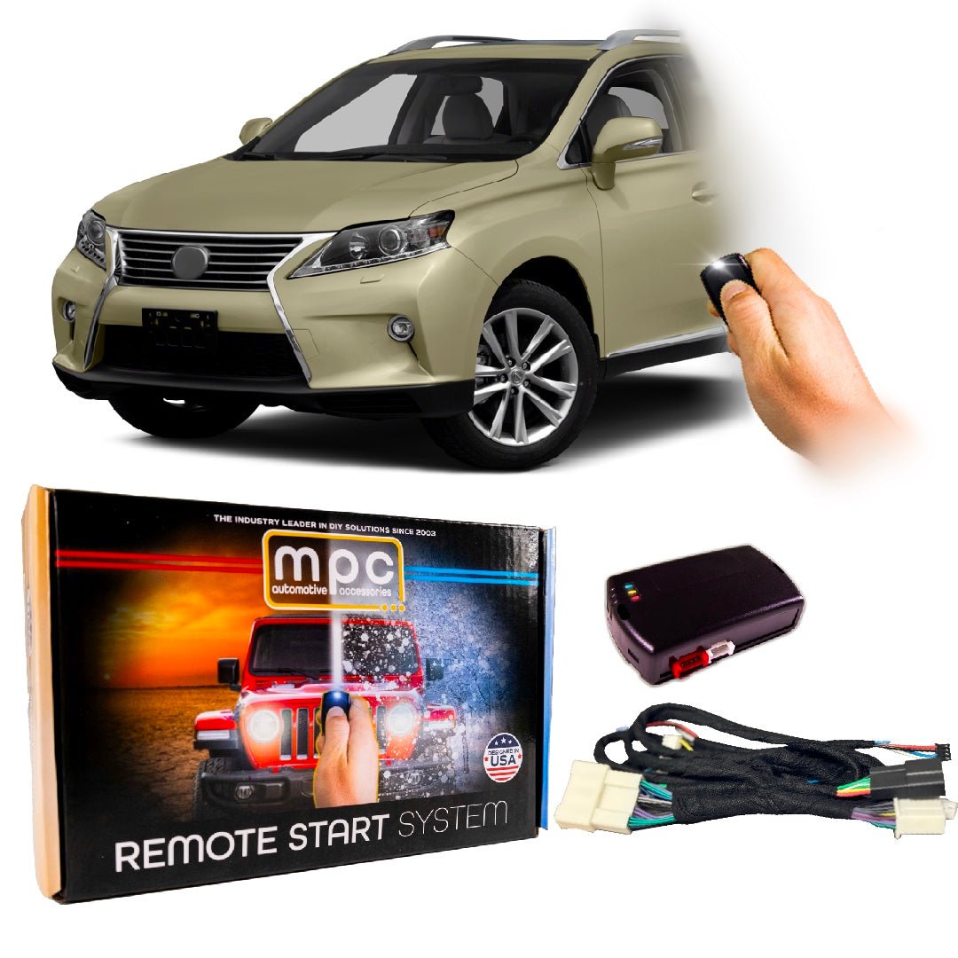 Remote Start Kit For Lexus RX350 2009 - 2015 | Plug and Play | Lock 3X to Start - MyPushcart