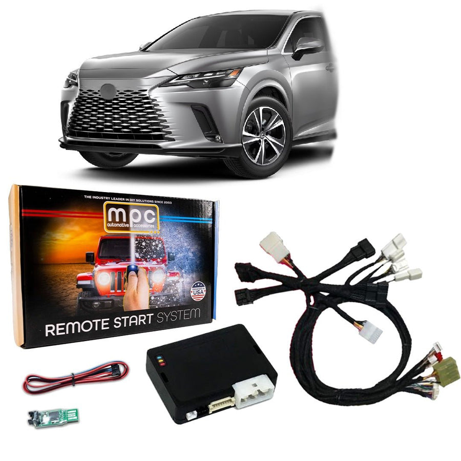 Remote Start Kit For Lexus RX350 2023 2024 | Plug & Play | Push Lock 3X To Start - MyPushcart