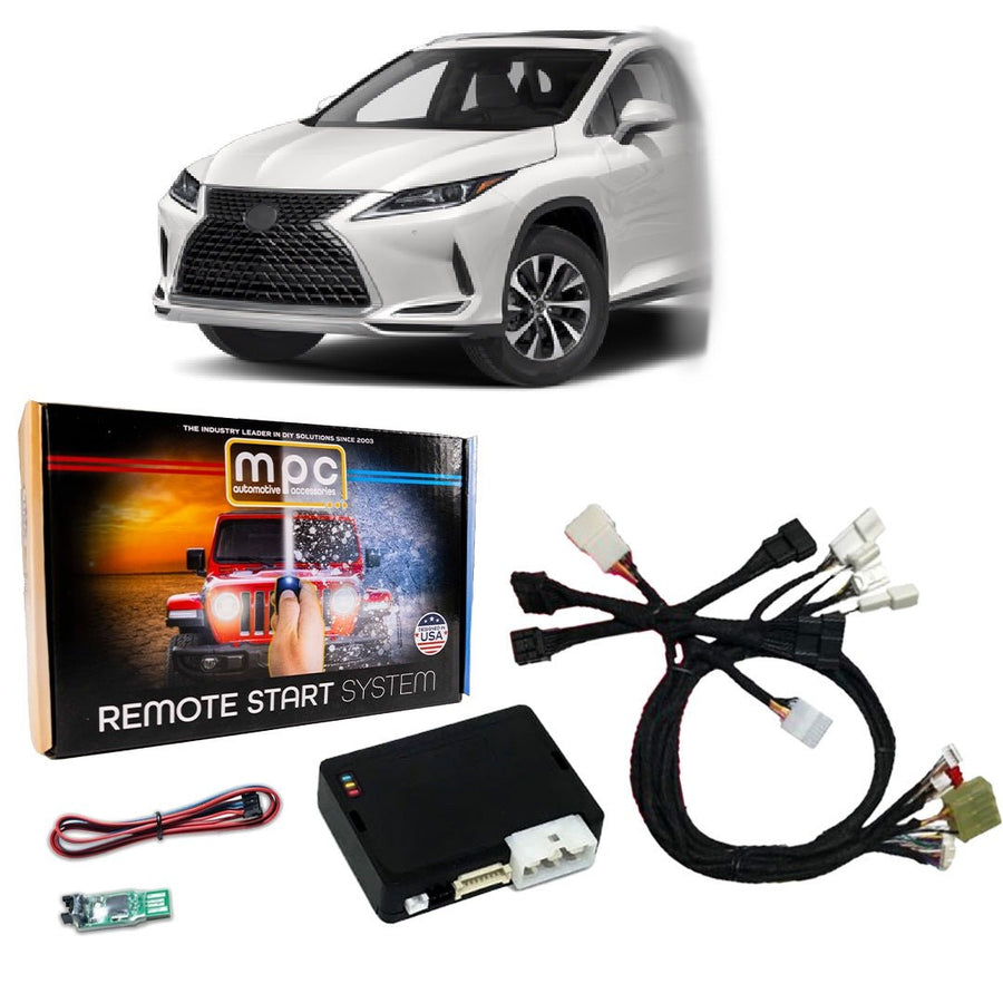 Remote Start Kit For Lexus RX350h 2022 - 2024 | Plug and Play | 3X Lock To Start - MyPushcart