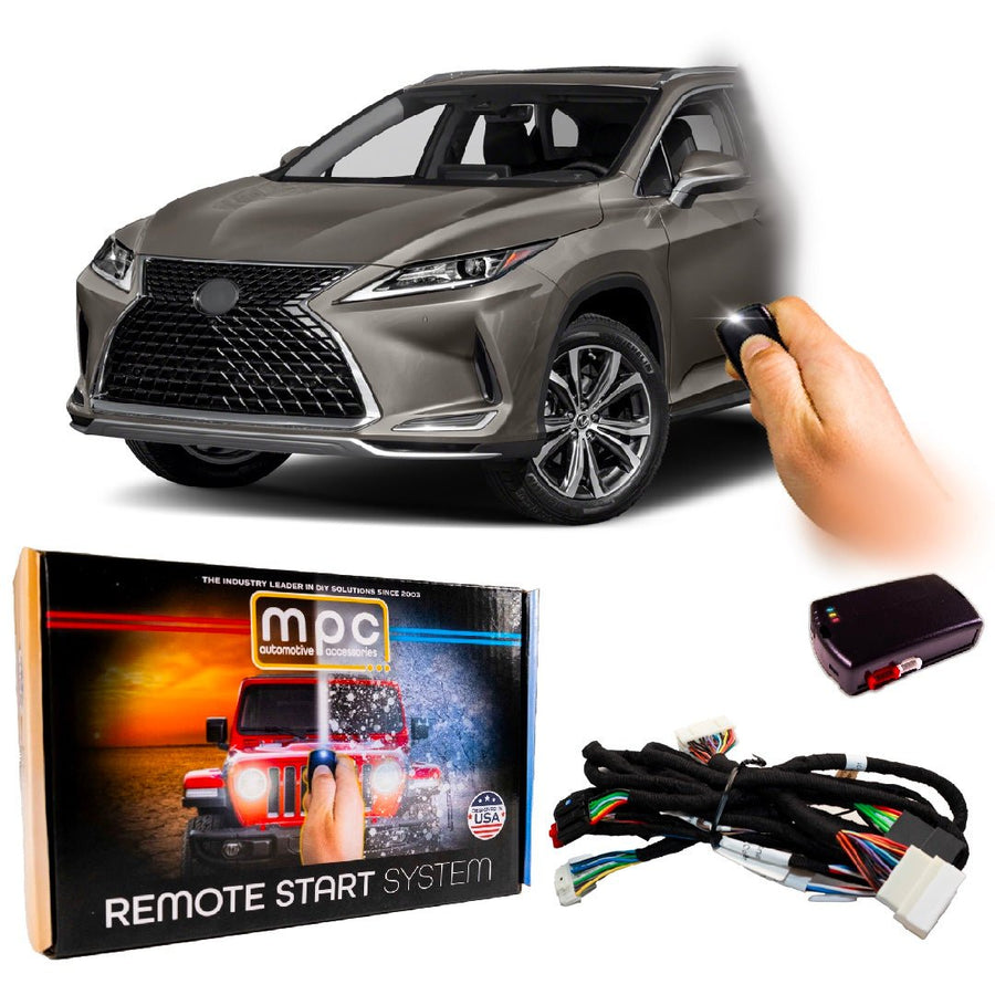 Remote Start Kit For Lexus RX350L 2020 - 2022 | T - Harness | Lock 3X to Start - MyPushcart