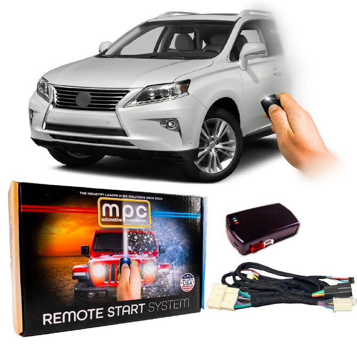 Remote Start Kit For Lexus RX450h 2009 - 2015 | Plug and Play | Lock 3X to Start - MyPushcart