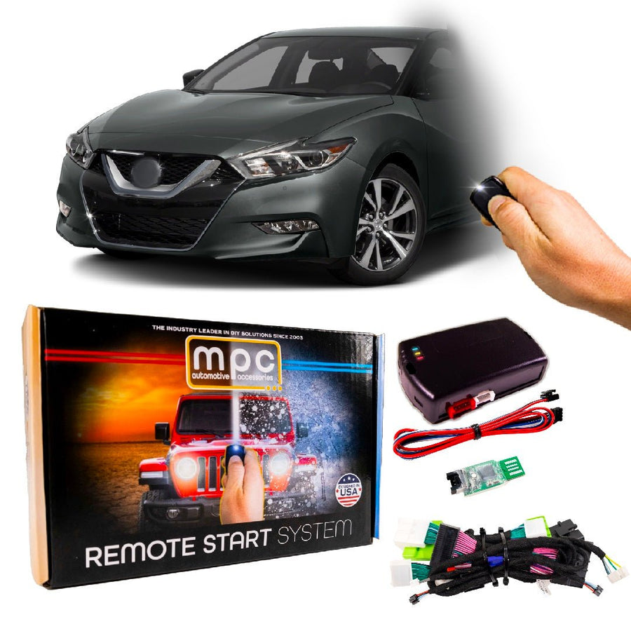 Remote Start Kit For Nissan Maxima 2016 - 2023 | Plug and Play | Lock 3X to Start - MyPushcart