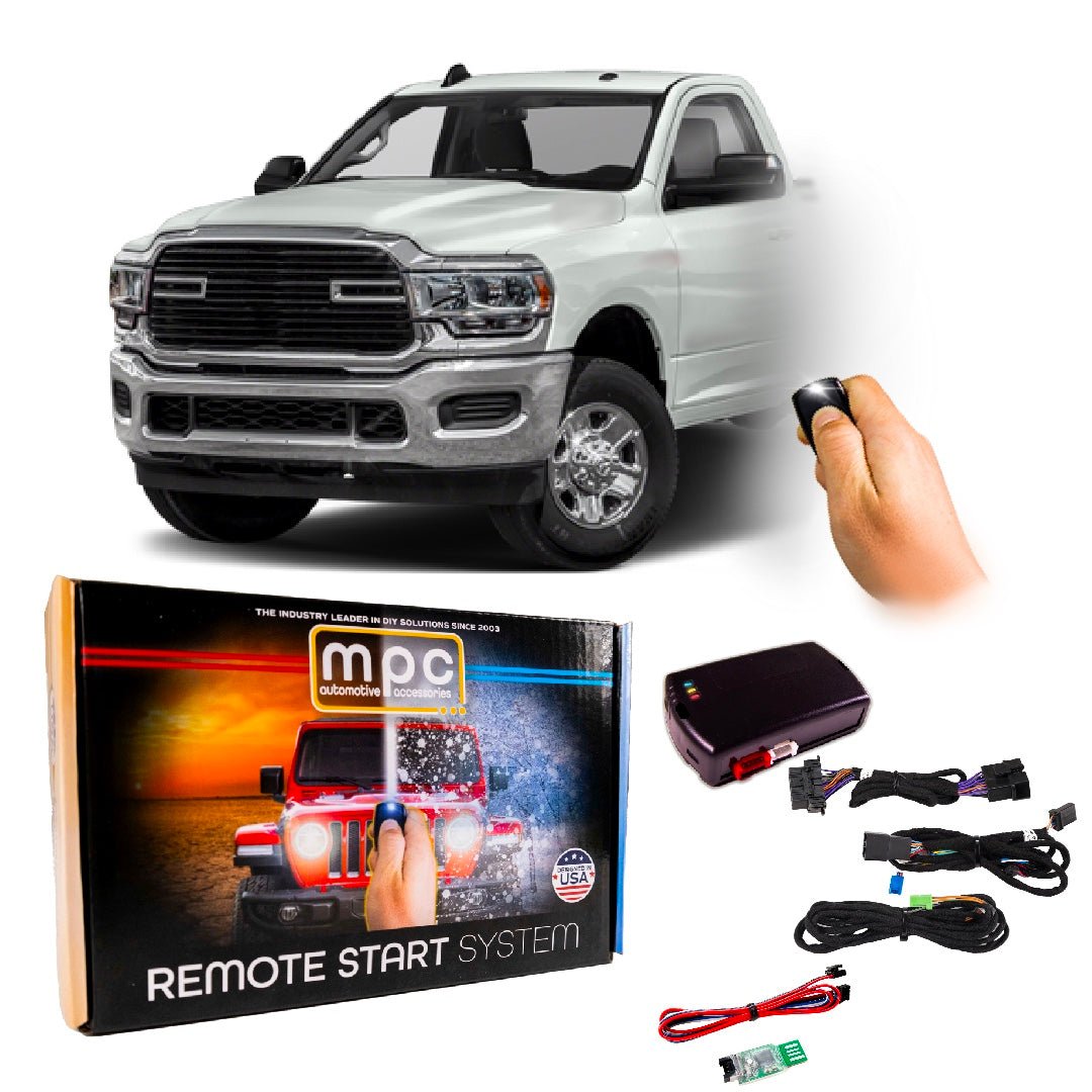 Remote Start Kit For RAM 2500 2019 - 2024 | Plug and Play | Push Lock 3X to Start - MyPushcart