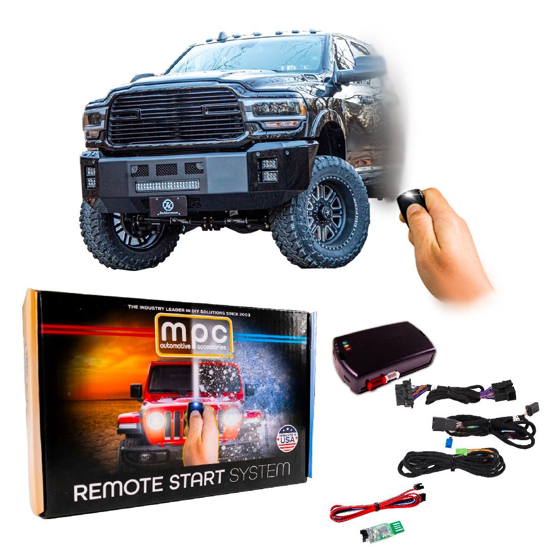 Remote Start Kit For RAM 4500 2019 - 2024 | Plug and Play | Push Lock 3X to Start - MyPushcart