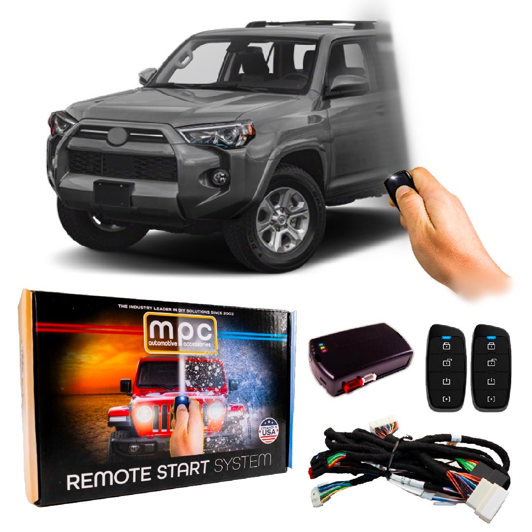 Remote Start Kit For Toyota 4Runner 2022 - 2024 | Plug and Play | 2 - Way Remotes - MyPushcart