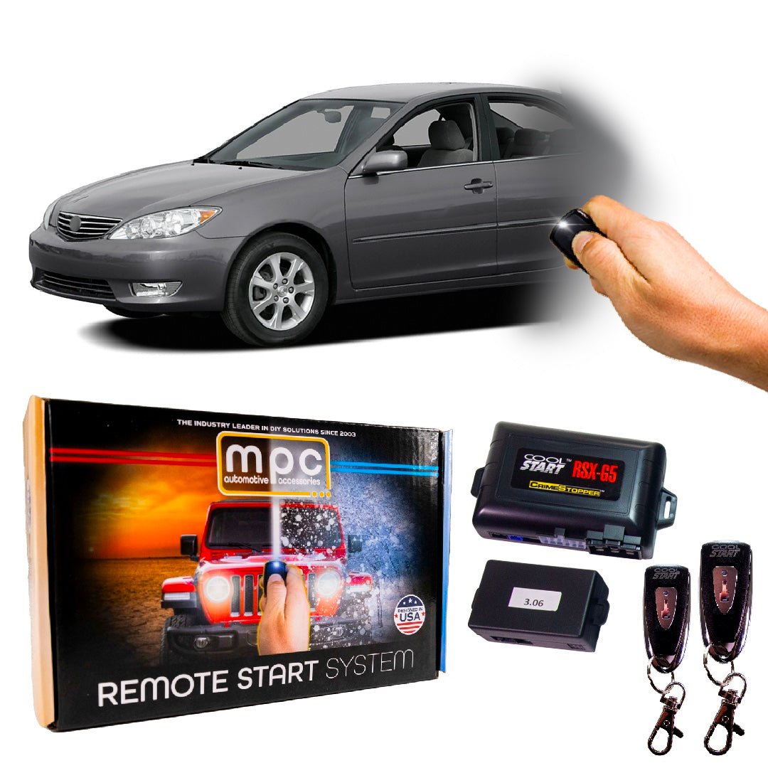 Remote Start Kit For Toyota Camry 2003 - 2006 | 1 - Button 1,500ft Range Remotes - MyPushcart