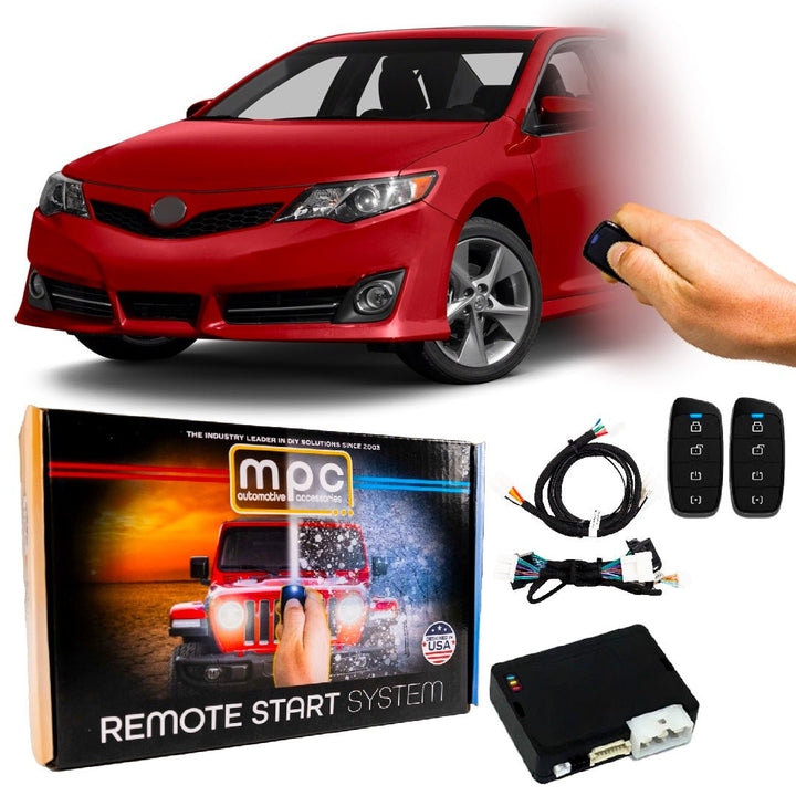 Remote Start Kit For Toyota Camry 2012 - 2014 | G - Key Only | 2 - Way Long Range Fobs - MyPushcart