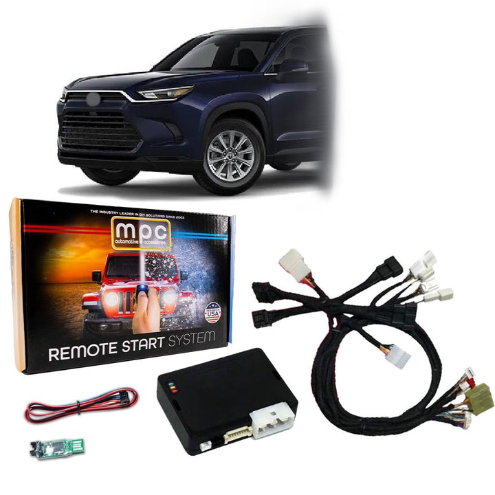 Remote Start Kit For Toyota Grand Highlander 2023 2024 | Plug & Play | 3X Lock - MyPushcart