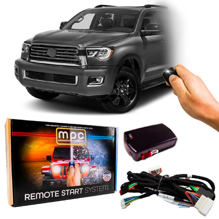 Remote Start Kit For Toyota Sequoia 2020 - 2022 | Plug and Play | Lock 3X to Start - MyPushcart