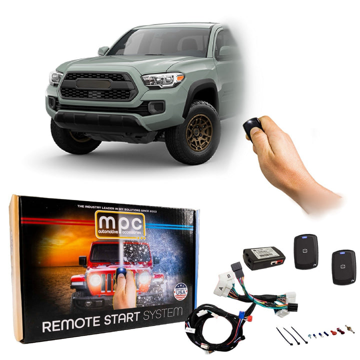 Remote Start Kit For Toyota Tacoma 2020 - 2023 | 1 - Button Remotes | T - Harness - MyPushcart