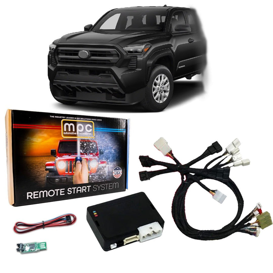 Remote Start Kit For Toyota Tacoma 2024 | Plug and Play | Push Lock 3X To Start - MyPushcart