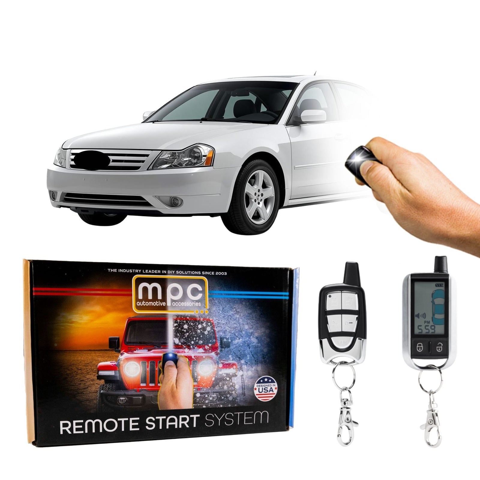 Remote Start Kits For 2000 - 2007 Ford Taurus - Key - to - Start - Gas - MyPushcart