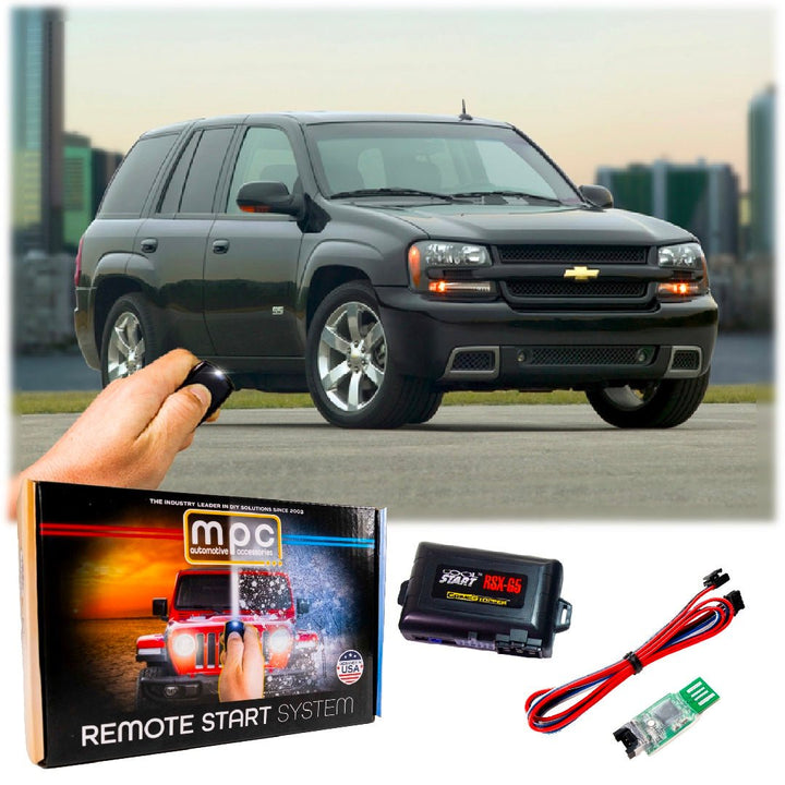 Remote Start Kits For 2002 - 2008 Chevrolet Trailblazer - Key - to - Start - Gas - MyPushcart