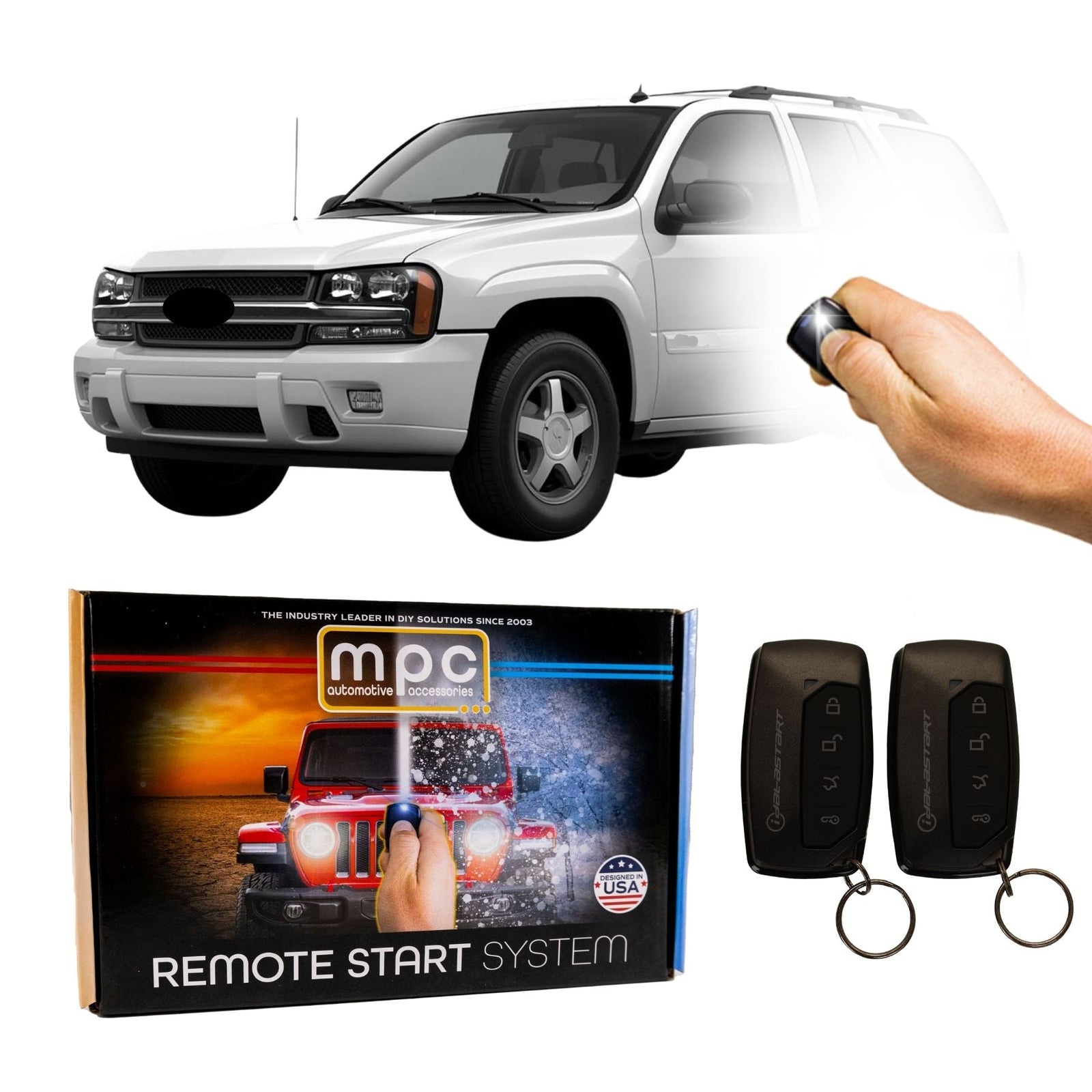 Remote Start Kits For 2003 - 2005 Chevrolet TrailBlazer - Key - to - Start - Gas - MyPushcart