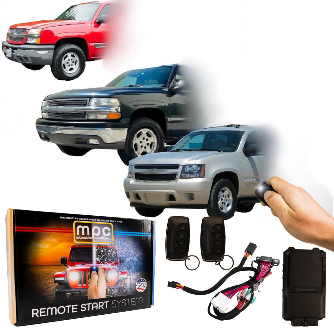 Remote Start Kits For 2003 - 2006 Chevrolet Silverado, Suburban, Avalanche, Tahoe, GMC Sierra, Yukon, Yukon XL - MyPushcart