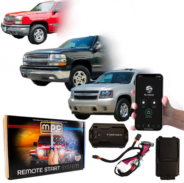 Remote Start Kits For 2003 - 2006 Chevrolet Silverado, Suburban, Avalanche, Tahoe, GMC Sierra, Yukon, Yukon XL - MyPushcart