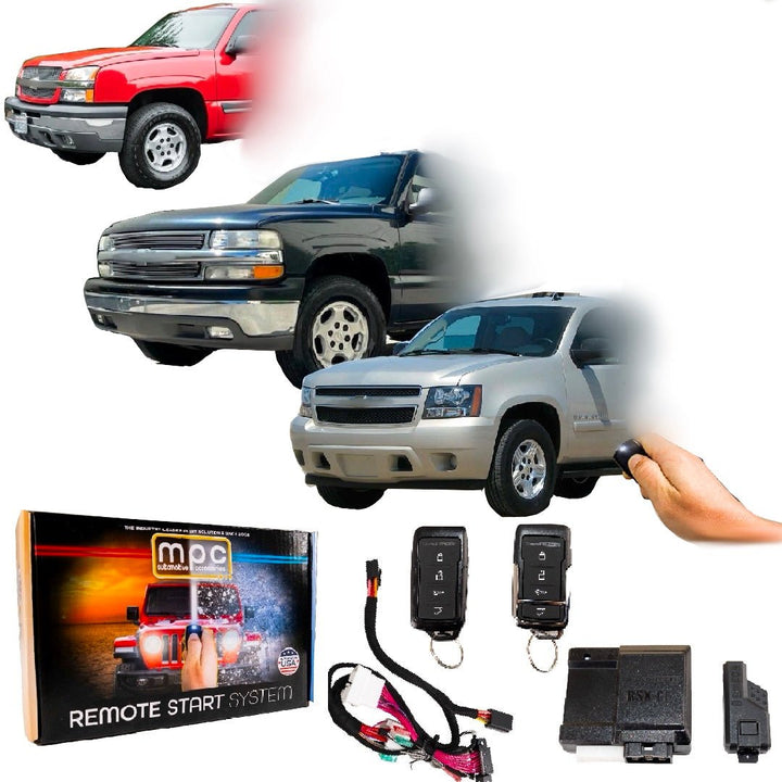 Remote Start Kits For 2003 - 2006 GMC Sierra, 2003 - 2006 Chevrolet Silverado, 2003 - 2006 GMC Yukon, 2003 - 2006 Chevrolet Suburban, 2003 - 2006 Chevrolet Avalanche, 2003 - 2006 Chevrolet Tahoe - MyPushcart