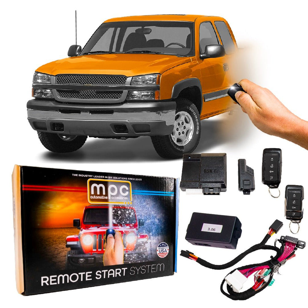 Remote Start Kits For 2003 Chevrolet Silverado 1500 HD - Key - to - Start - Gas - MyPushcart