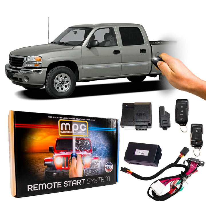 Remote Start Kits For 2003 GMC Sierra 1500 HD - Key - to - Start - Gas - MyPushcart