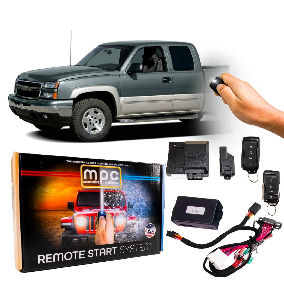 Remote Start Kits For 2005 - 2006 Chevrolet Silverado 1500 HD - Key - to - Start - Gas - MyPushcart