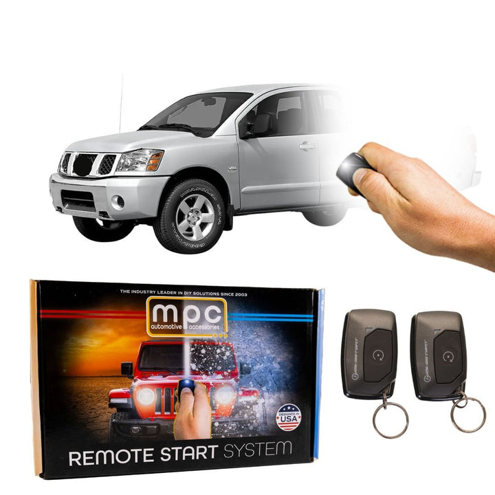 Remote Start Kits For 2005 - 2007 Nissan Titan - Key - to - Start - Gas - MyPushcart