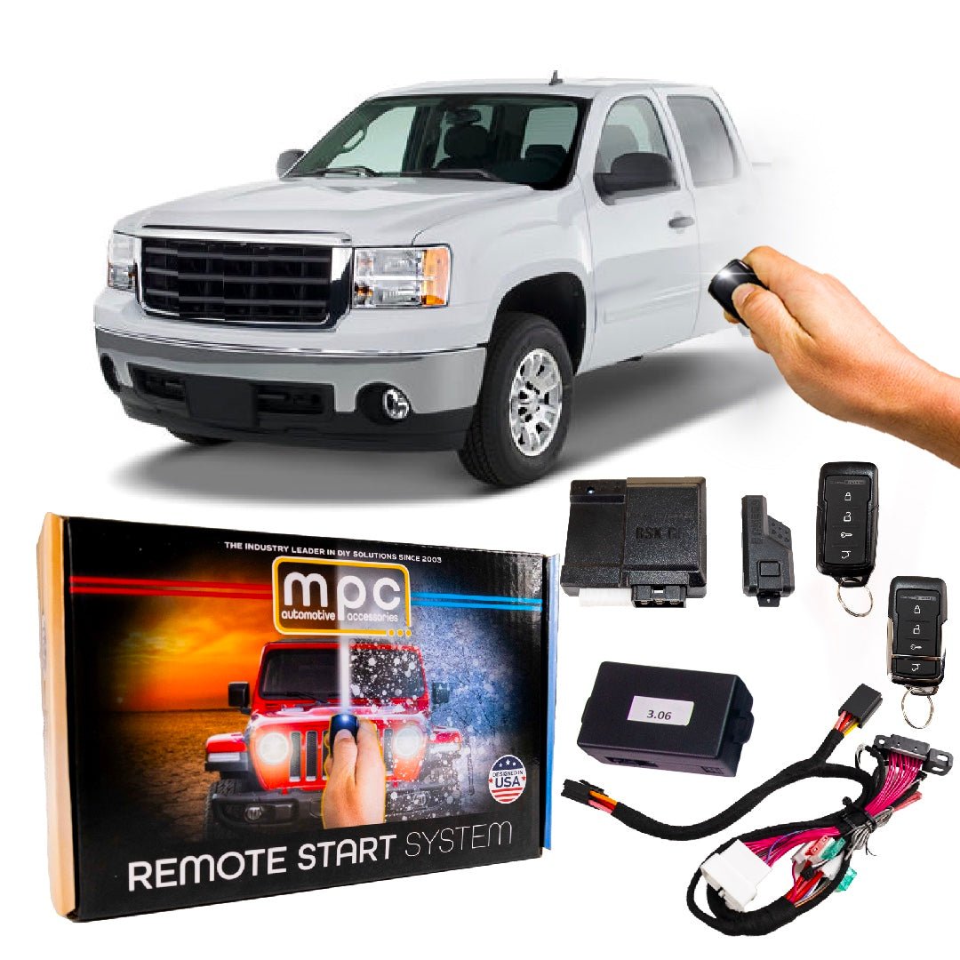 Remote Start Kits For 2007 GMC Sierra 1500 - Classic Body Style - Key - to - Start - Gas - MyPushcart