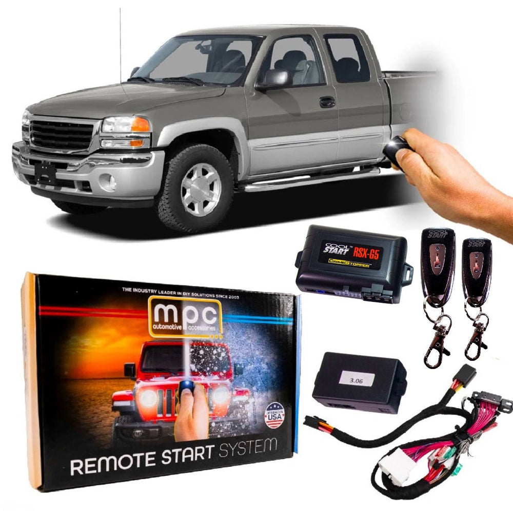 Remote Start Kits For 2007 GMC Sierra 1500 Classic - Key - to - Start - Gas/Diesel - MyPushcart