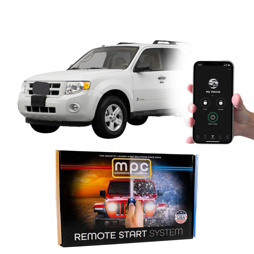 Remote Start Kits For 2008 - 2012 Ford Escape - Key - to - Start - Hybrid - MyPushcart