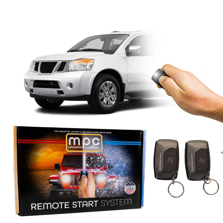 Remote Start Kits For 2008 - 2015 Nissan Armada - Key - to - Start - Gas - MyPushcart