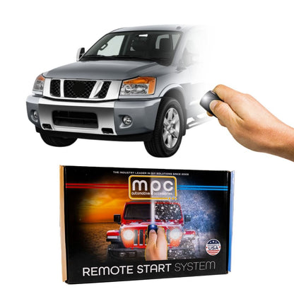 Remote Start Kits For 2008 - 2015 Nissan Titan - Key - to - Start - Gas - MyPushcart