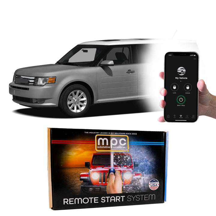 Remote Start Kits For 2011 - 2012 Ford Flex - Key - to - Start - Gas - MyPushcart