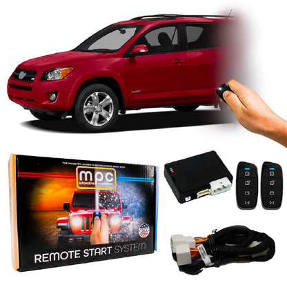 Remote Start Kits For 2011 - 2012 Toyota RAV4 - G - Key - Gas - MyPushcart