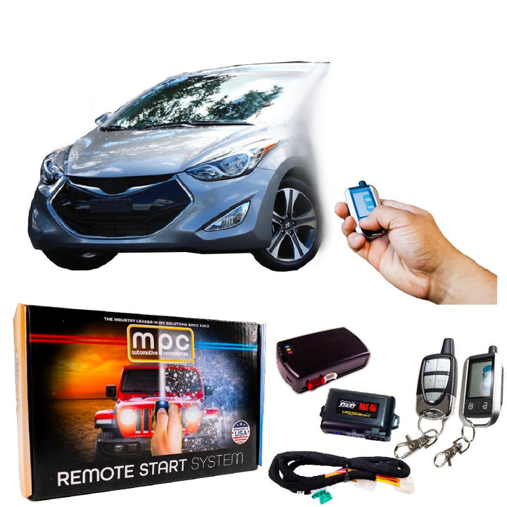 Remote Start Kits For 2011 - 2013 Hyundai Elantra - Key - to - Start - Gas - MyPushcart