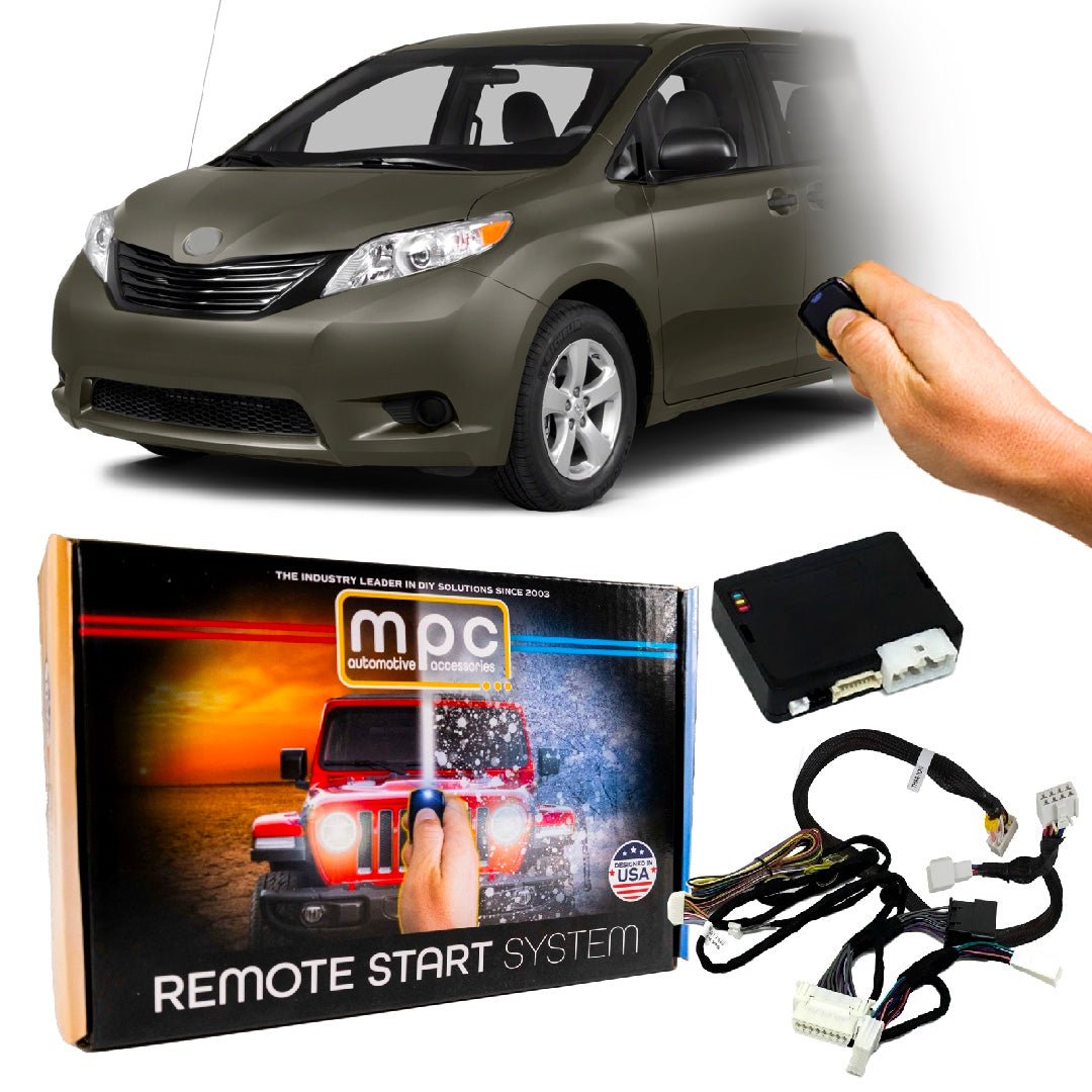 Remote Start Kits For 2011 - 2014 Toyota Sienna - G - Key - Gas - MyPushcart