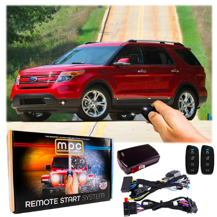 Remote Start Kits For 2011 - 2015 Ford Explorer - Key - to - Start - Gas - MyPushcart