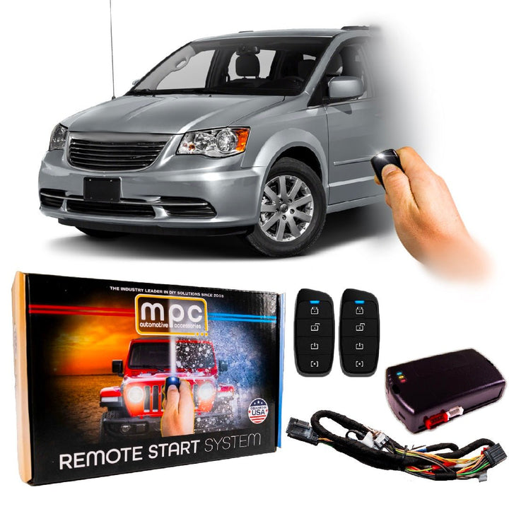 Remote Start Kits For 2011 - 2016 Chrysler Town & Country - Key - to - Start - Gas - MyPushcart