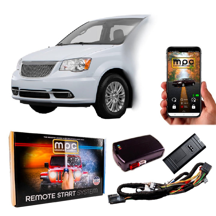 Remote Start Kits For 2011 - 2016 Chrysler Town & Country - Key - to - Start - Gas - MyPushcart