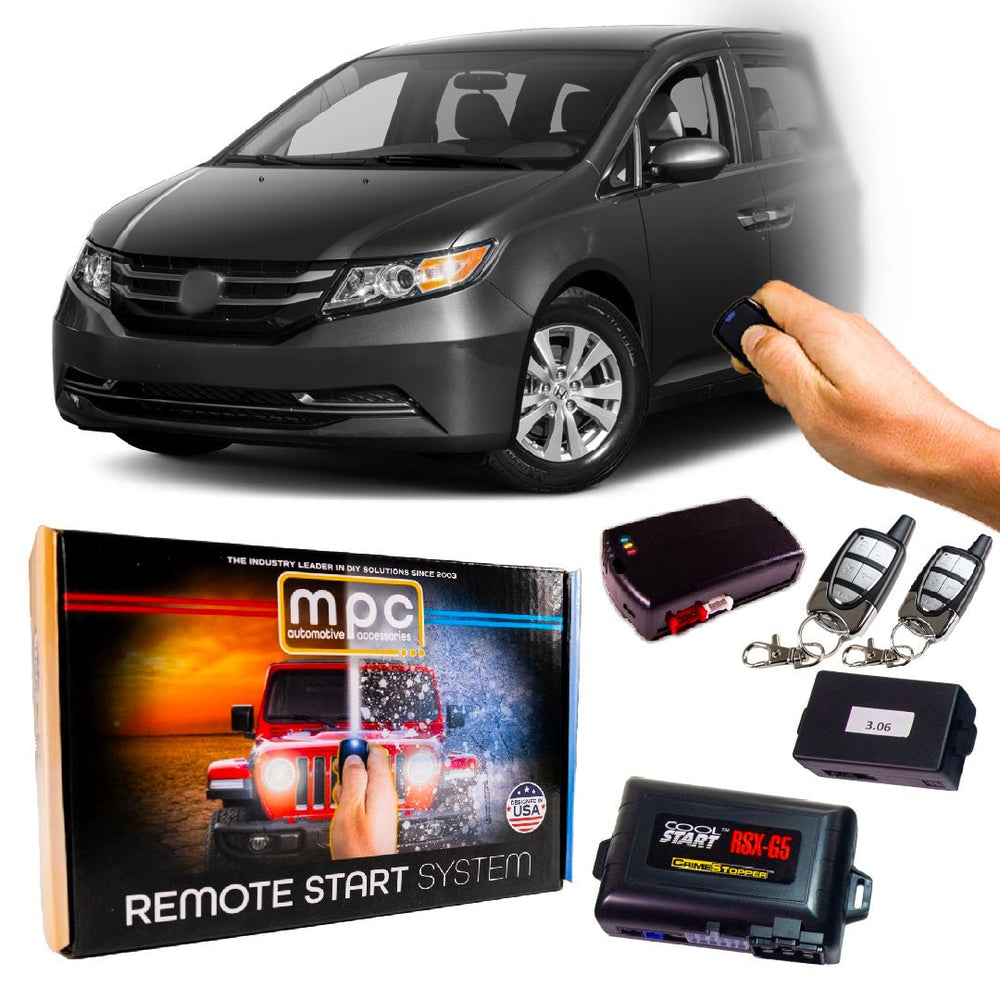 Remote Start Kits For 2011 - 2017 Honda Odyssey - Key - to - Start - Gas - MyPushcart