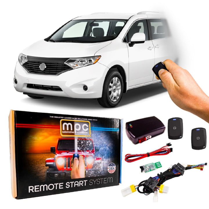 Remote Start Kits For 2011 - 2017 Nissan Quest - Push - to - Start - Gas - MyPushcart