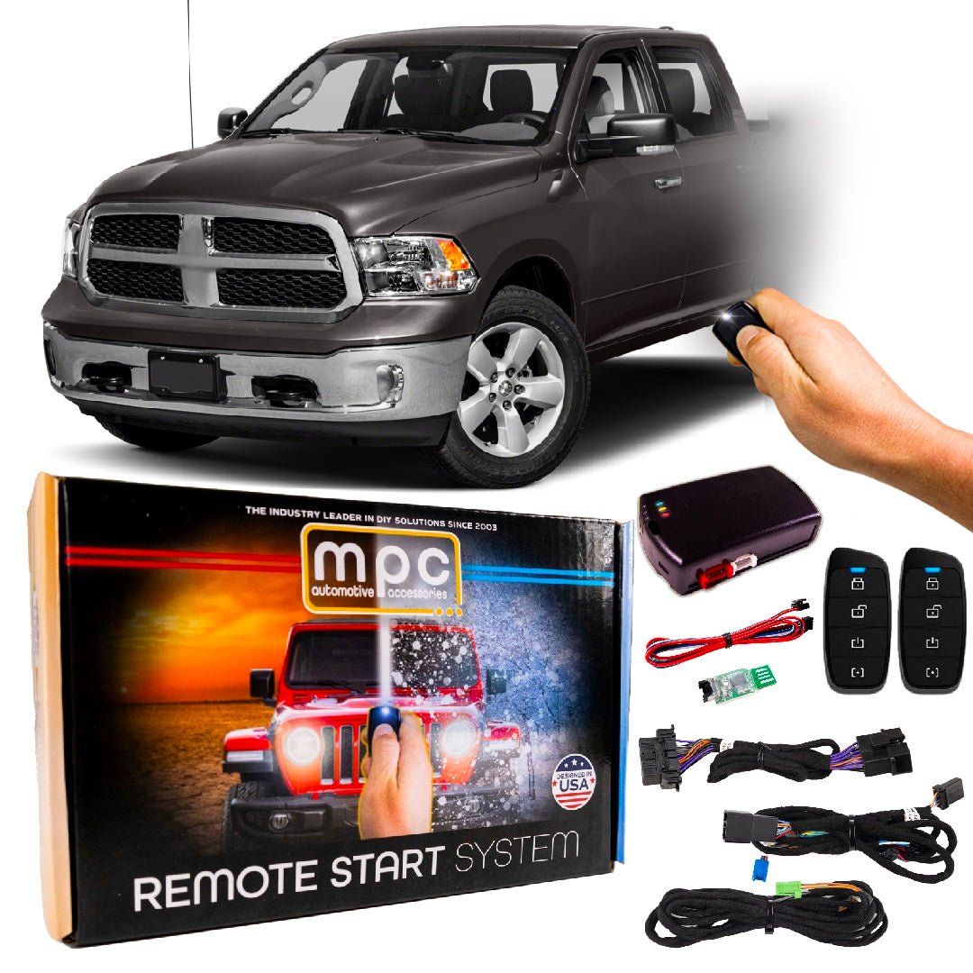 Remote Start Kits For 2013 - 2017 RAM 1500 - Push - to - Start - Gas/Diesel - MyPushcart