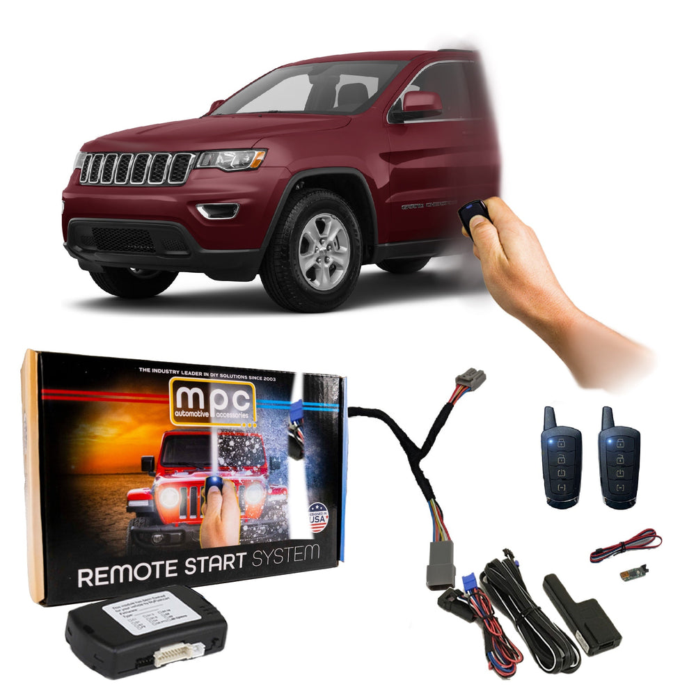 Remote Start Kits For 2014 - 2017 Jeep Grand Cherokee - Push - to - Start - Gas - MyPushcart