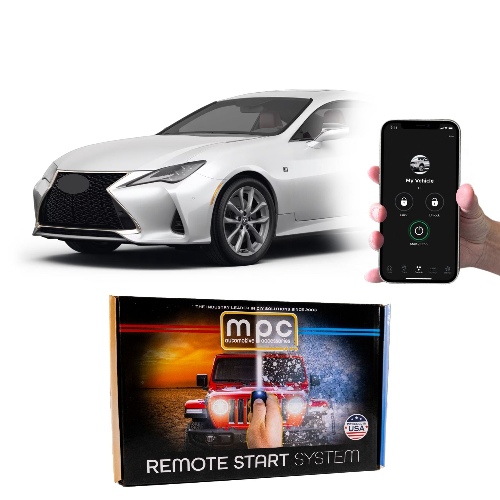 2014-2024 Lexus Remote Start | Push to Start Kit – MyPushcart