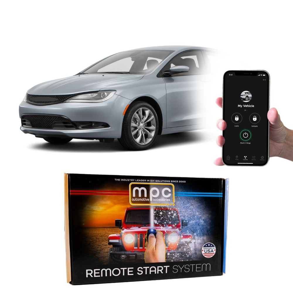 Remote Start Kits For 2015 - 2017 Chrysler 200 - Push - to - Start - Gas - MyPushcart