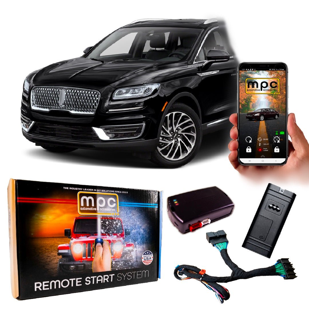 Remote Start Kits For 2016 - 2019 Lincoln Nautilus - Push - to - Start - Gas - MyPushcart