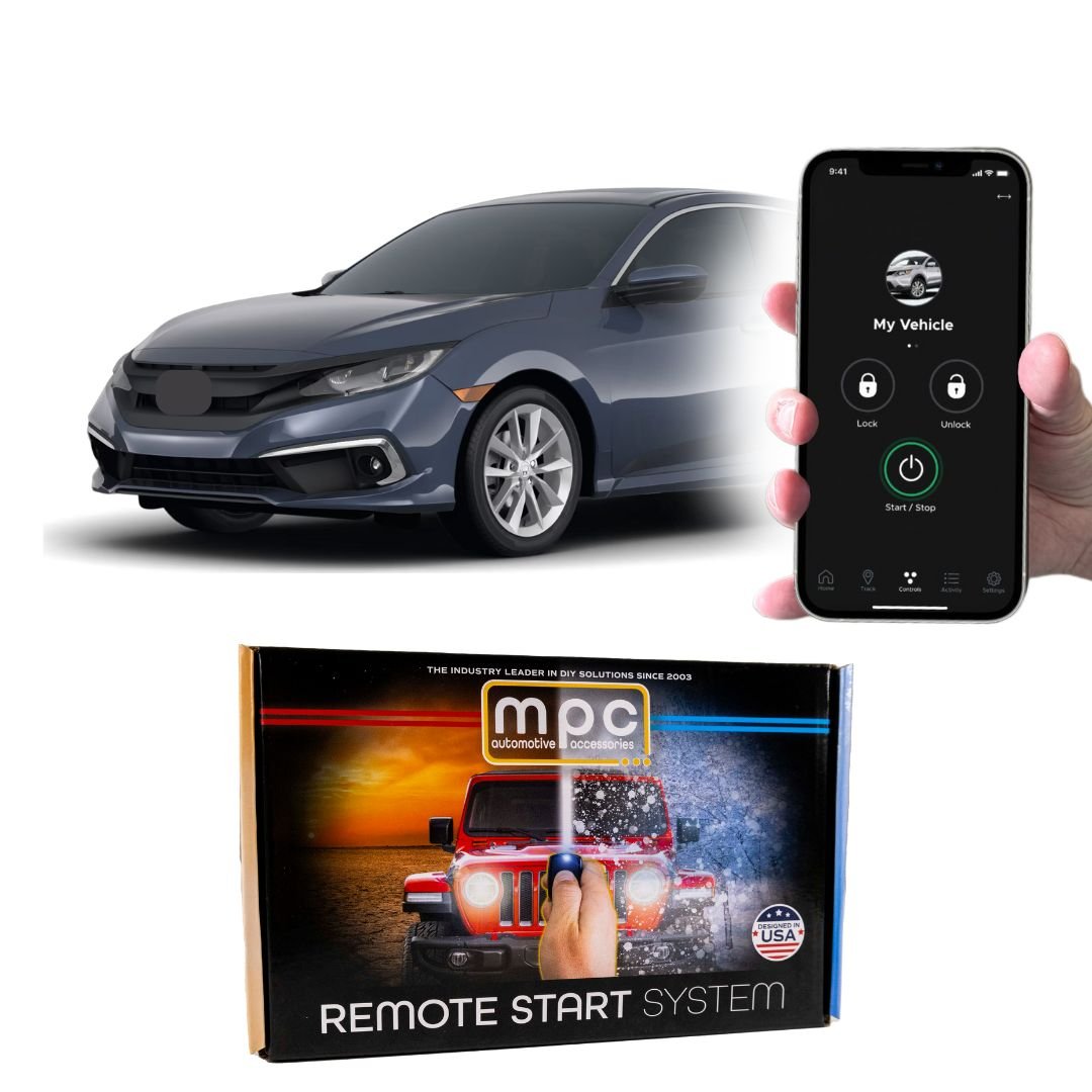 Remote Start Kits For 2016 - 2020 Honda Civic - Push - to - Start - Gas - MyPushcart