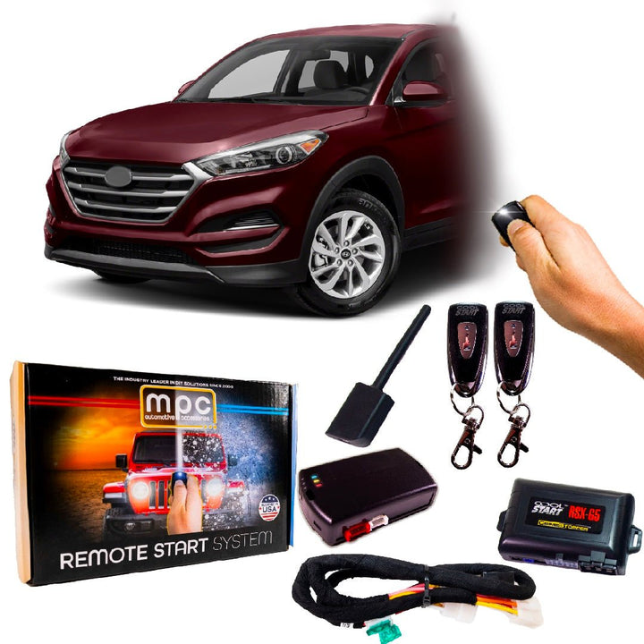 Remote Start Kits For 2017 - 2018 Hyundai Tucson - Key - to - Start - Gas - MyPushcart